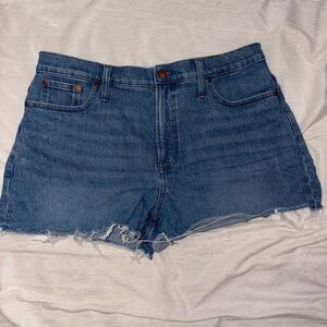 The Perfect Denim Short, Size 32 | Madewell